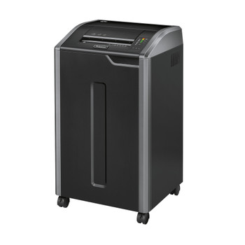 Fellowes Powershred 425I Strip Cut Shredder 114 Litre 40 Sheet Black/Grey 469850 4698501