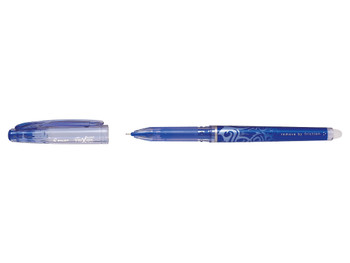 Pilot Frixion Point Erasable Gel Rollerball Pen 0.5Mm Tip 0.25Mm Line Blue Pack 227101203