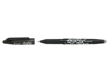 Pilot Frixion Ball Erasable Gel Rollerball Pen 0.7Mm Tip 0.35Mm Line Black Pack 224101201