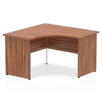 Dynamic Impulse 1200Mm Corner Desk Walnut Top Panel End Leg MI002127 MI002127