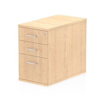 Dynamic Impulse 800Mm Deep Desk High Pedestal Maple I000251 I000251