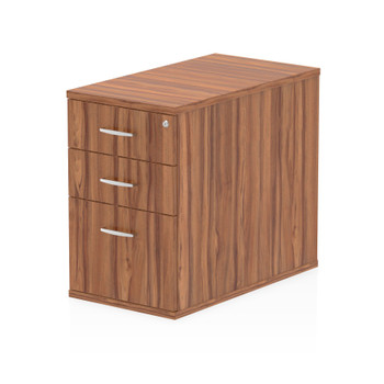 Dynamic Impulse 800Mm Deep Desk High Pedestal Walnut I000131 I000131