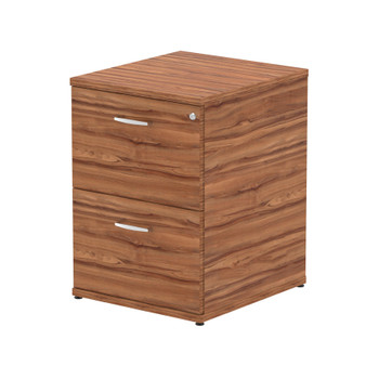 Dynamic Impulse 2 Drawer Filing Cabinet Walnut I000132 I000132