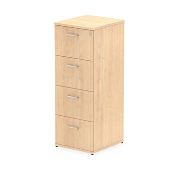 Dynamic Impulse 4 Drawer Filing Cabinet Maple I000254 I000254