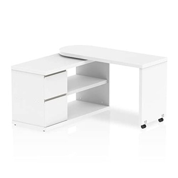 Dynamic Fleur Smart Storage Desk White HO00101 HO00101