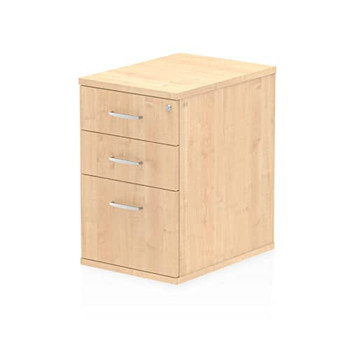 Dynamic Impulse 600Mm Deep Desk High Pedestal Maple I000249 I000249