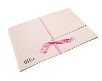 Elba Legal Wallet With Security Ribbon Manilla Foolscap 360Gsm 75Mm Buff Pack 25 100080792