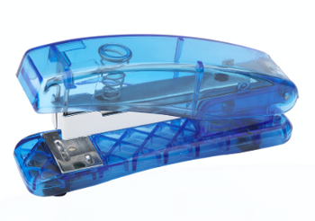 Valuex Half Strip Stapler Plastic 20 Sheet Blue 843603