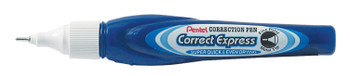Pentel Correct Express Correction Pen 7Ml White Pack 12 ZLE52-W