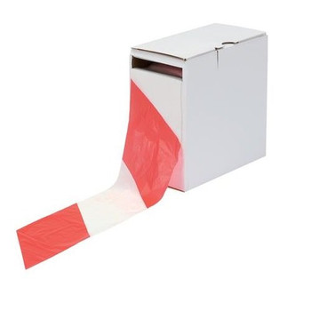 Valuex Barrier Tape 75Mm X 500M Red/White 006-0100