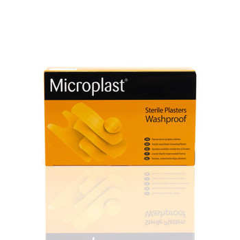Blue Dot Plasters Washproof Assorted Sizes Pack 100 86922