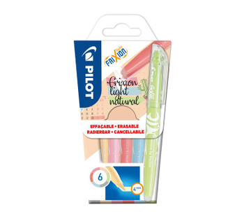 Pilot Frixion Light Natural Erasable Highlighter Pen Chisel Tip 3.8Mm Line Assor WLT572589