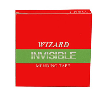 Valuex Wizard Invisible Tape 24Mmx66m Clear Pack 6 22131