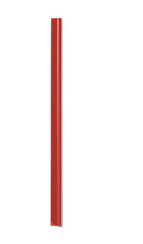 Durable Spine Bar A4 6Mm Red Pack 50 293103 293103