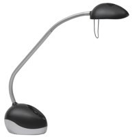 Alba X Led Desk Lamp Black Silver LEDX N  LEDX N UK