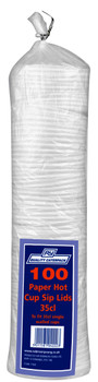 Caterpack Sip Thru Lid for 12Oz Cup Pack 100 01163
