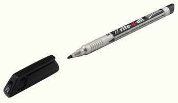 Stabilo Write-4-All Medium Permanent Marker 1Mm Line Black Pack 10 146/46