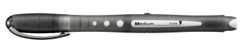 Stabilo Worker+ Colorful Rollerball Pen 0.5Mm Line Black Pack 10 2019/46