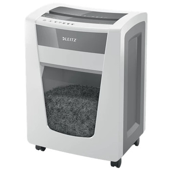 Leitz IQ Office Pro Cross Cut Paper Shredder P4 30L - White 80061000 80061000