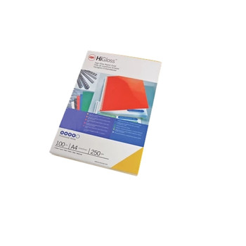GBC HiGloss Binding Cover A4 250 gsm CE020010 CE020010