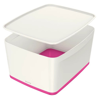 Leitz MyBox WOW Large with lid Storage Box 52161023 52161023