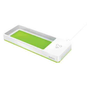 Leitz WOW Desk Organiser with Inductive Charger Green 53651054 53651054