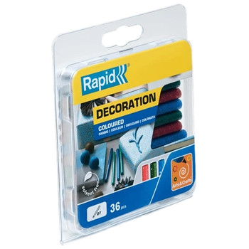 Rapid 7 mm Glue Sticks Glitter Coloured 5001424 5001424