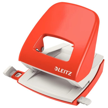 Leitz NeXXt Metal Office Hole Punch Red 50080020 50080020