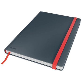 Leitz Cosy Notebook Soft Touch Ruled with Hardcover Velvet Grey 44830089 44830089