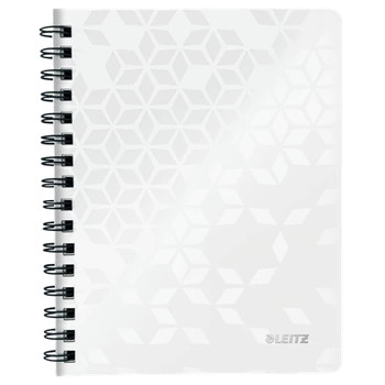 Leitz WOW Notebook A5 ruled wirebound with PP cover 46390001 46390001