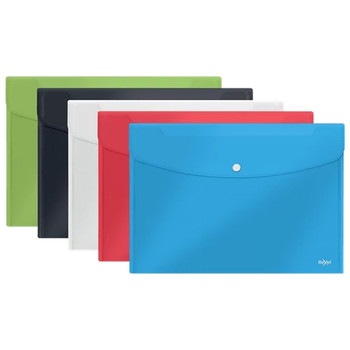 Rexel Choices A4/ FC PP Popper Wallet 2115672 2115672