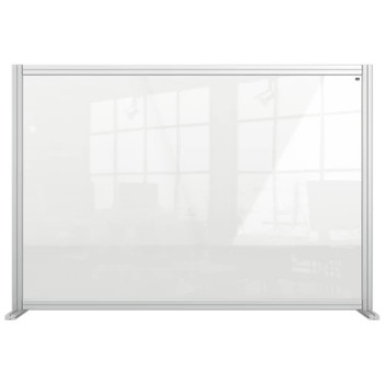 Nobo Premium Plus Clear Acrylic Protective Desk Divider Screen Modular System 14 1915490