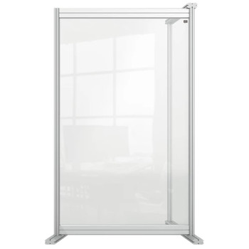Nobo Premium Plus Clear Acrylic Protective Desk Divider Screen Modular System Ex 1915498