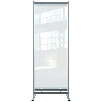 Nobo Premium Plus Clear PVC Free Standing Protective Room Divider Screen 780x206 1915552