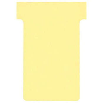 Nobo T-Cards Size 2 Pack of 100 Yellow 2002004 2002004