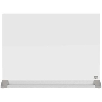 Nobo Freestanding Magnetic Glass Desktop Whiteboard 600x430mm 1905265 1905265