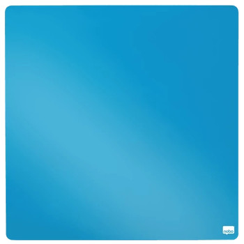 Nobo Mini Magnetic Whiteboard Coloured Tile 360x360mm Blue 1903873 1903873