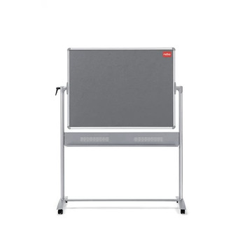 Nobo Combi Felt/Steel Mobile Board 1200x900mm 1901043 1901043