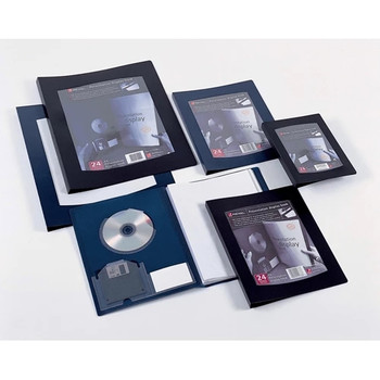 Clearview A4 Display Book 24-Pocket 10320BK 10320BK