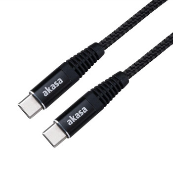 Akasa AK-CBUB54-10BK Usb Cable 1 M Usb C Black AK-CBUB54-10BK
