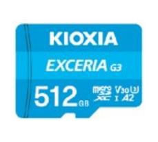 KIOXIA LMEX3L512GG2 Exceria G3 512 Gb Microsdxc LMEX3L512GG2