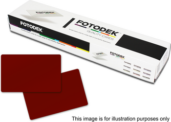 Capture BY76-A Burgundy Plastic Card 0.76mm BY76-A