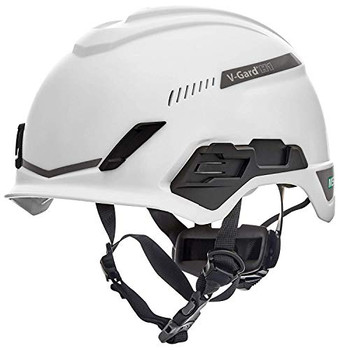 Msa V-Gard H1 Tri-Vented Safety Helmet White MSA10194783