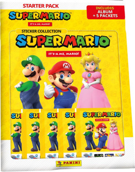 Panini Super Mario It's-a Me Mario! Sticker Collection