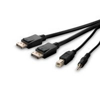 Belkin F1DN2CCBL-MP10T Kvm Cable Black 3 M F1DN2CCBL-MP10T