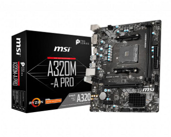MSI 7C51-001R A320M-A Pro Motherboard Amd 7C51-001R