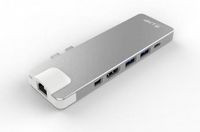 LMP LMP-USBC-CDOCK-S USB-C Compact Dock 4K 8 Port. LMP-USBC-CDOCK-S
