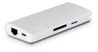 LMP LMP-USBC-TRAV-SL USB-C Travel Dock 4K 9 Port. LMP-USBC-TRAV-SL