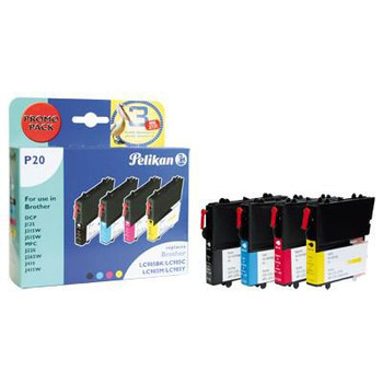 Pelikan 4106902 TINTE 4 FARBEN BUNDLE LC985 4106902