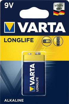 Varta 04122 101 411 Longlife Extra 9V Single-Use 04122 101 411